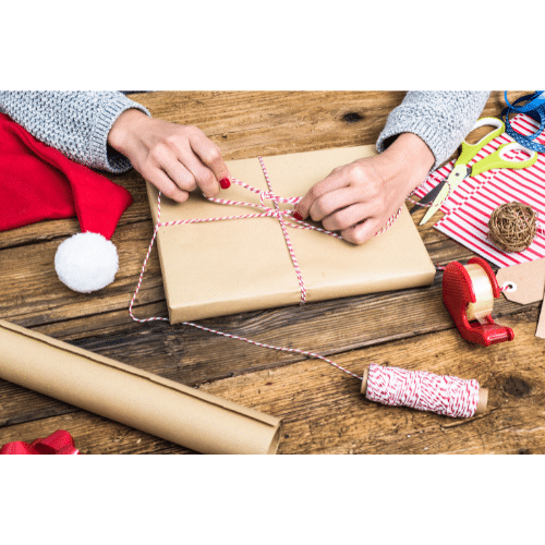 How to wrap a book for gift